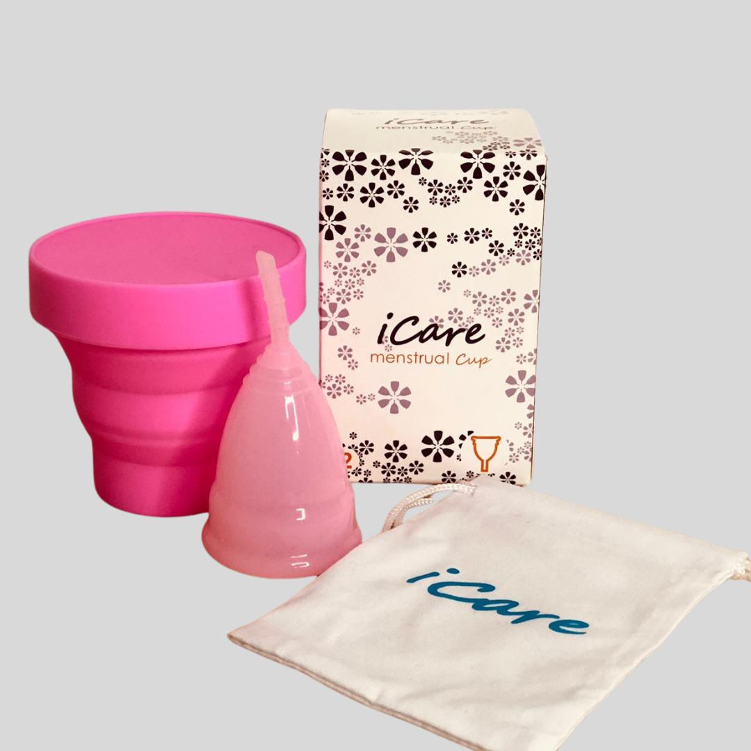 Copa Menstrual icare + Vaso Esterilizador